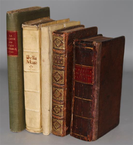 Symmacho, Quintus Aurelio - Electa Symmachiana, 8vo, vellum, Frankfurt 1651,